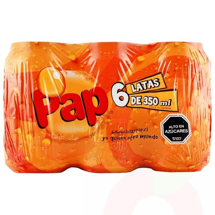 BEBIDA EN LATA PAP 350ML 1X6