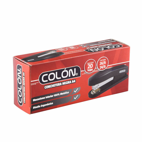 CORCHETERA COLON MEDIANA NEGRA A-4 26/6-  