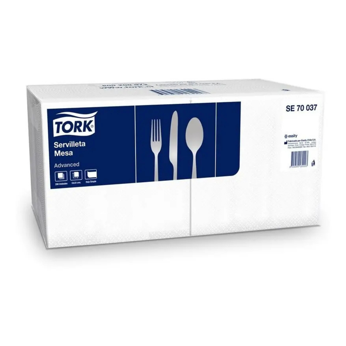 SE70044 477149 TORK ADVANCED SERVILLETA 33X33 10X200