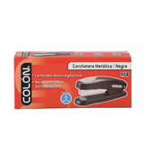 CORCHETERA COLON METAL MED. M -4 NEGRO-  
