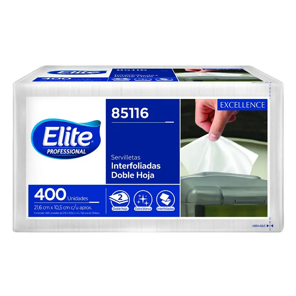 SERVILLETAS INTERFOLIADAS ELITE