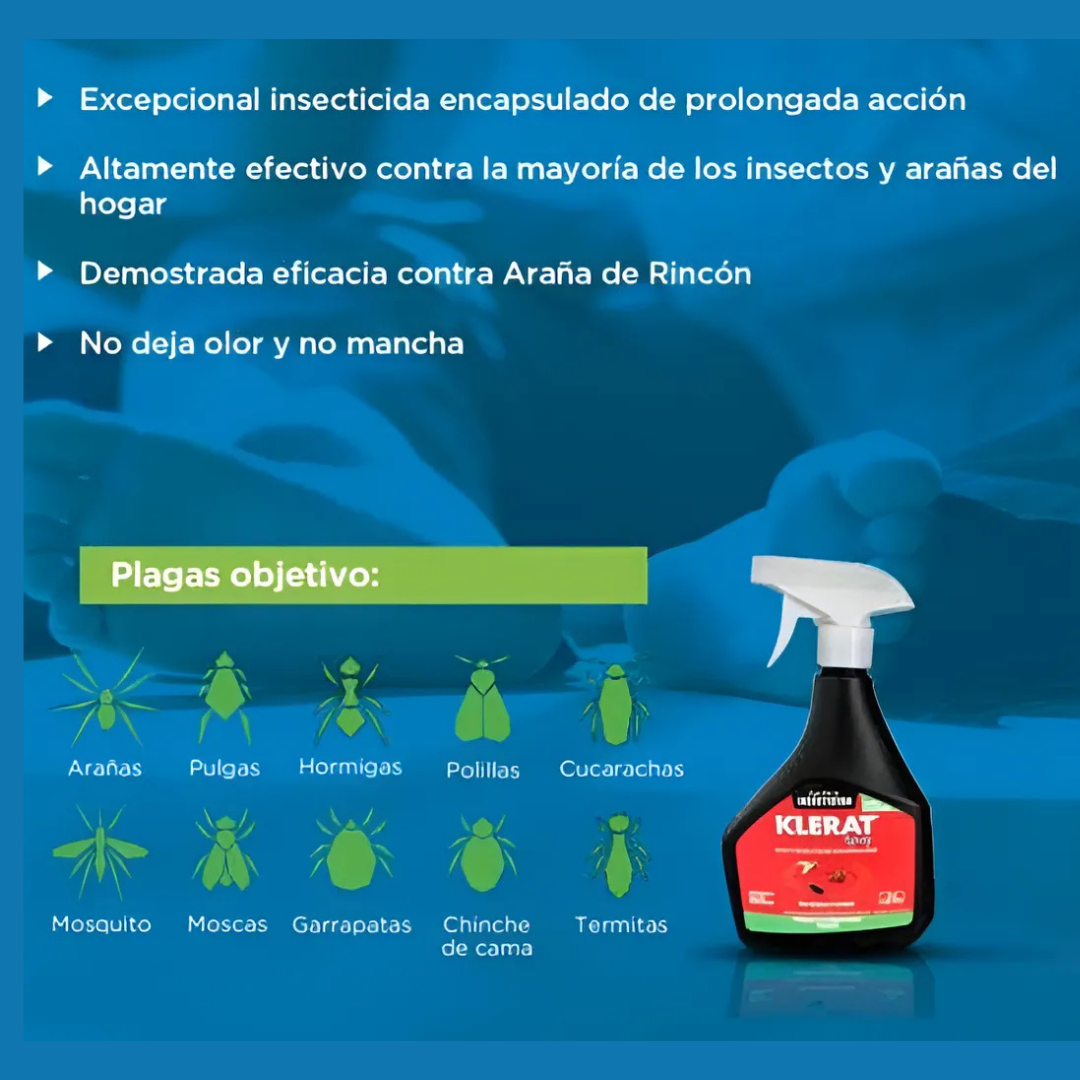 KLERAT GATILLO INSECTICIDA 500 ML