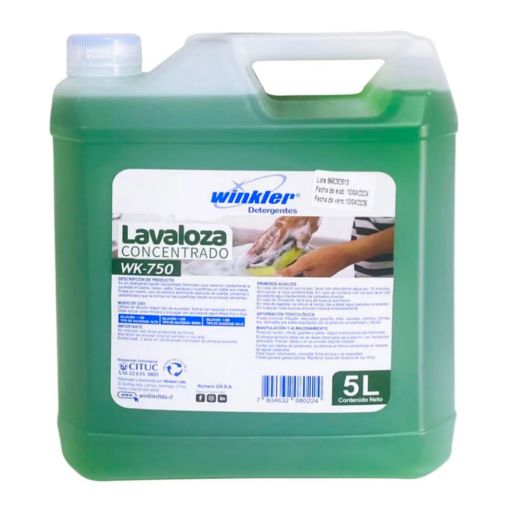 LAVALOZA CONCENTRADO ENV. 5L. WK-750 - WINKLER