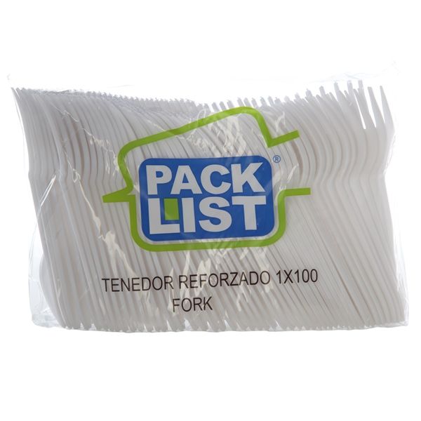 TENEDOR STD BLANCO PACK LIST