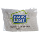 TENEDOR STD BLANCO PACK LIST