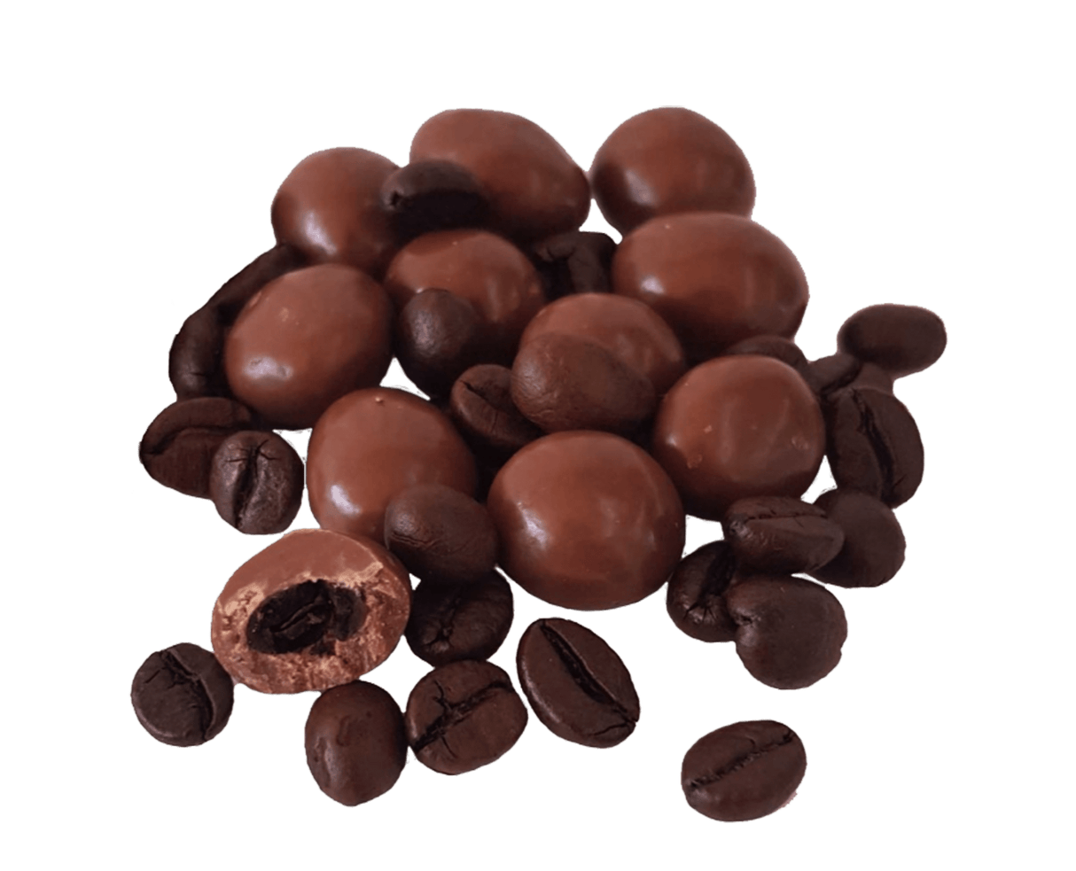 CAFÉ CUBIERTO CON CHOCOLATE