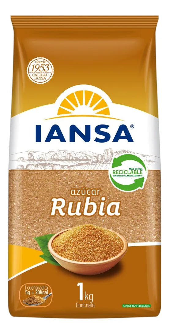 AZUCAR MORENA 1 KILO IANSA