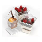 Base/Tapa p/ Postre PS cuadrado 220ml
