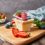 Base/Tapa p/ Postre PS cuadrado 220ml