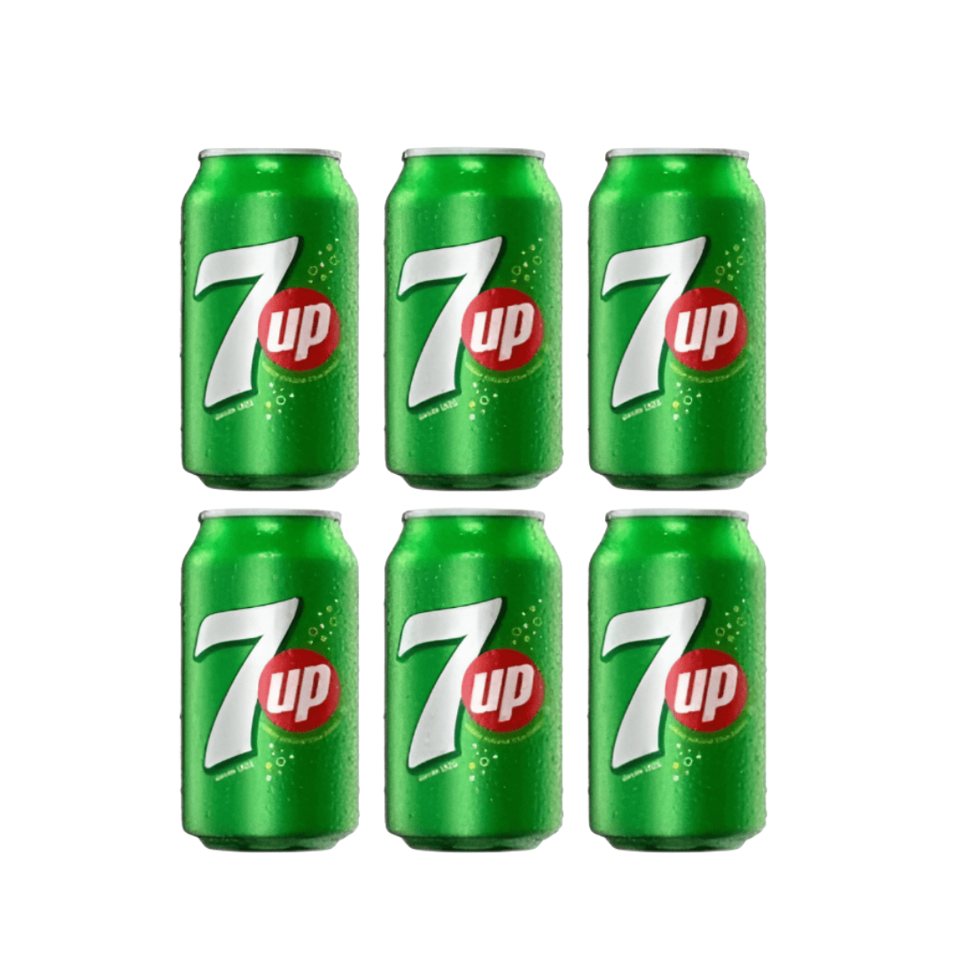 BEBIDA EN LATA SEVEN UP 350ML 1X6