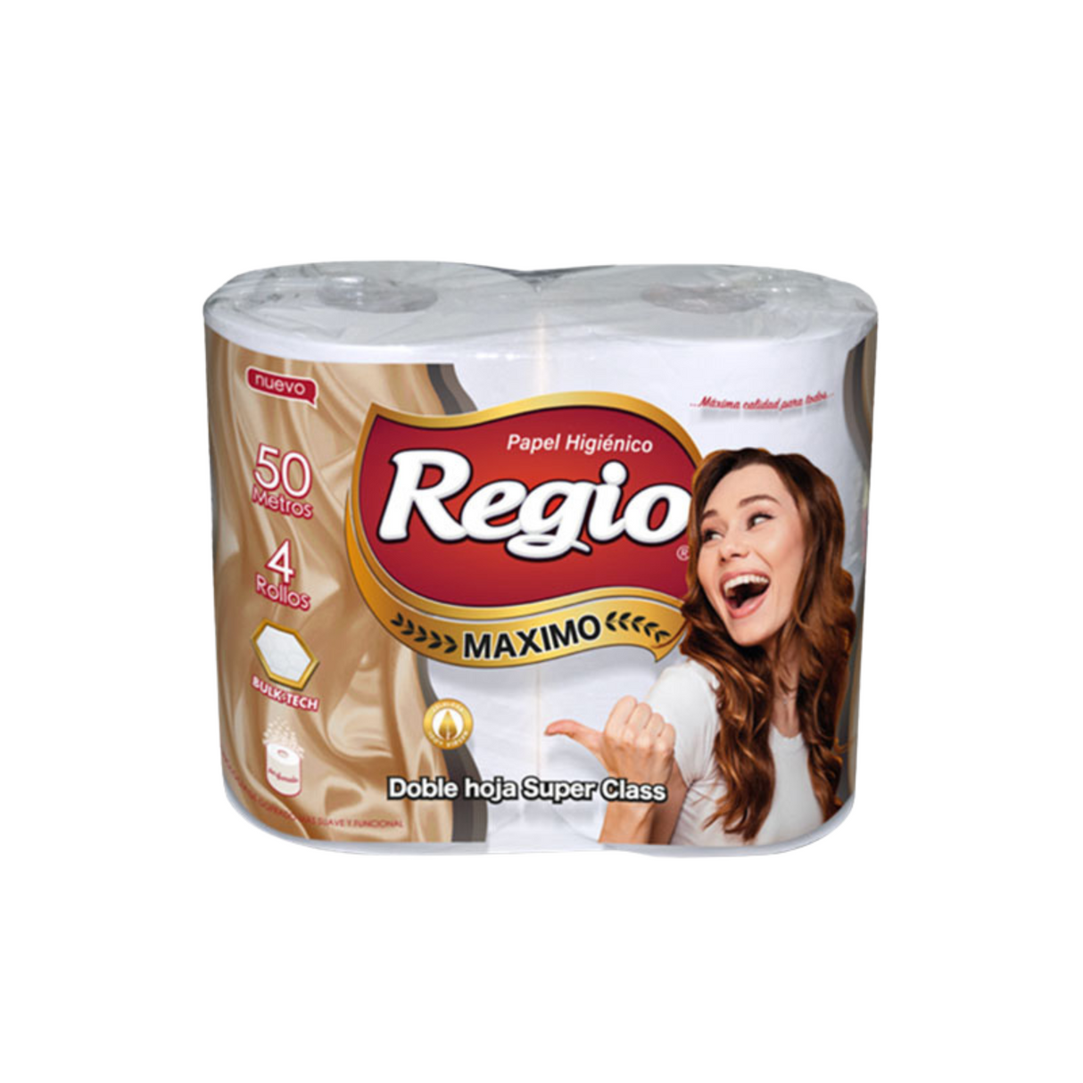 PAPEL HIGENICO REGIO 4X50 METROS