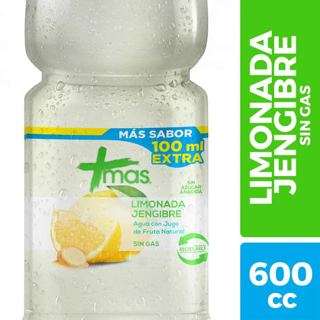 MAS LIMONADA JENGIBRE S-G 12X600