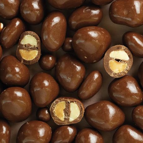 MANI CUBIERTO CON CHOCOLATE