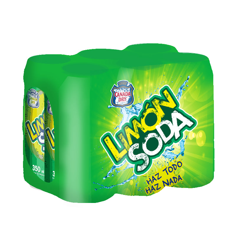 BEBIDA EN LATA LIMON SODA 350ML 1X6