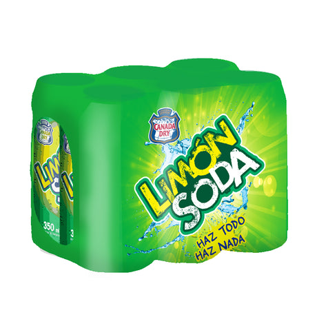 BEBIDA EN LATA LIMON SODA 350ML 1X6