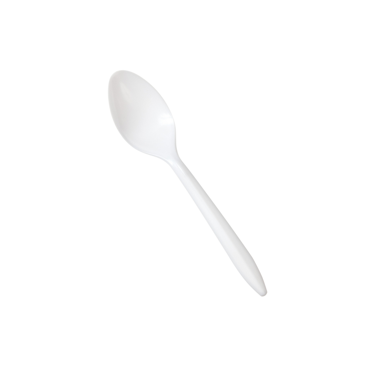 CUCHARA PLASTICA BLANCA