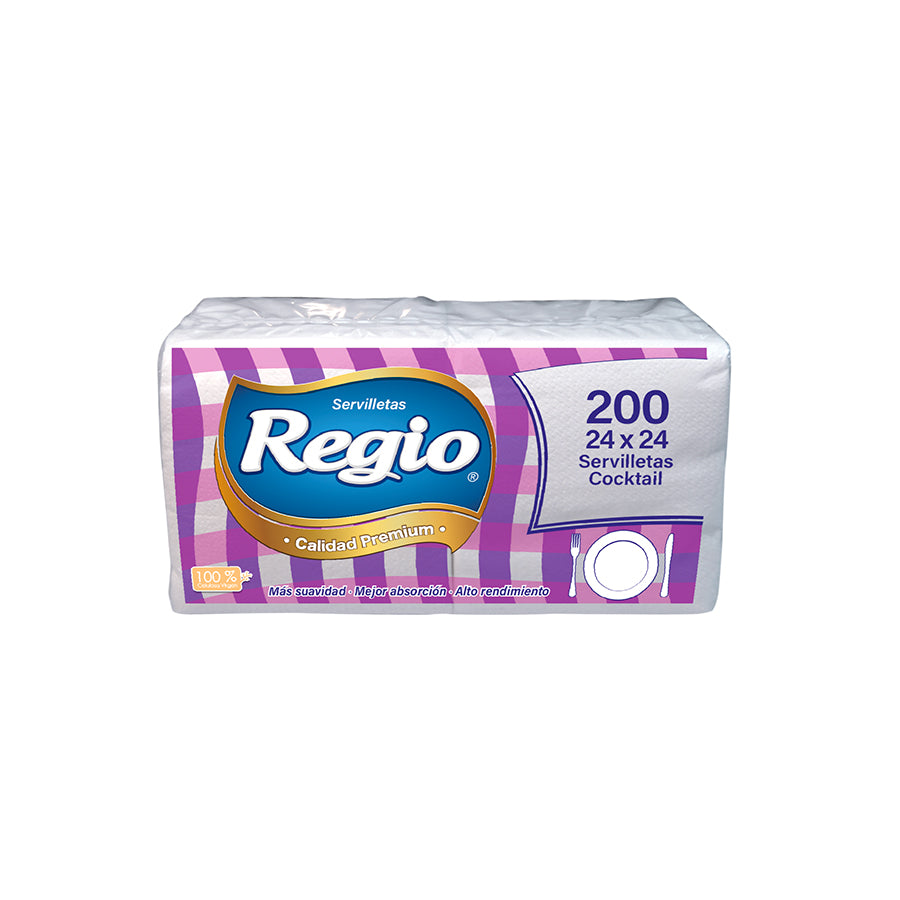 SERVILLETA REGIO 24X24X200