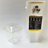 Base/Tapa p/ Postre PS cuadrado 220ml