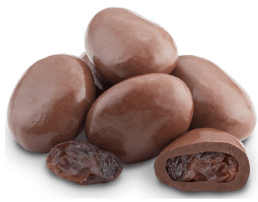 PASAS AL RON CUBIERTAS CON CHOCOLATE