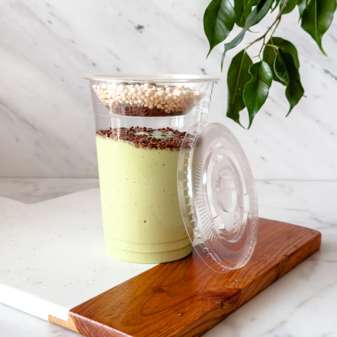 INSERTO 92MM  PET P/VASO 12/20OZ 1X100