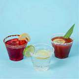 VASO OLD FASHION TRANSPARENTE PET 270CC