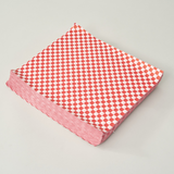 PAPEL ANTIGRASA  28X34 | AJEDREZ ROJO