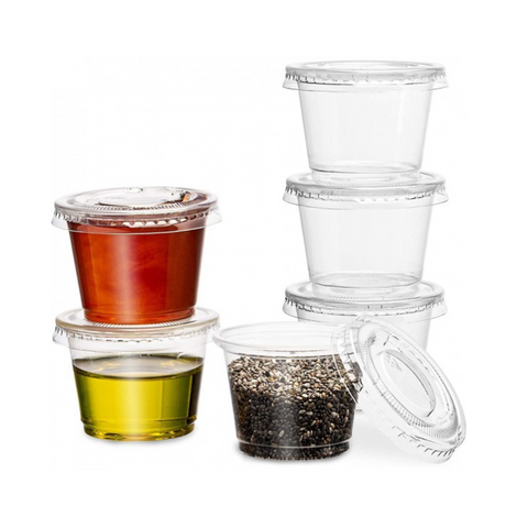TAPA PARA POCILLO 0,5 0,8 Y 1 OZ CRISTAL 1X50