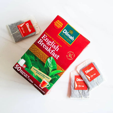 TE NEGRO CEYLON DILMAH ENGLISH BREAKFAST 50 BOLSITAS