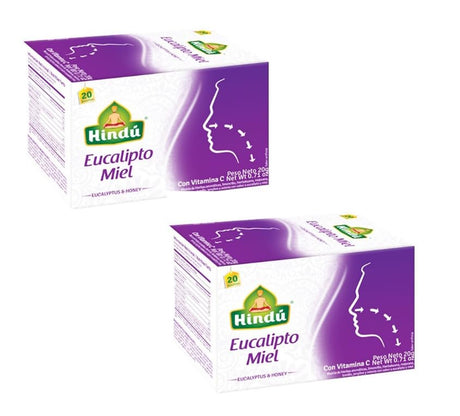 INFUSION HINDU EUCALIPTO MIEL X 20 UNIDADES