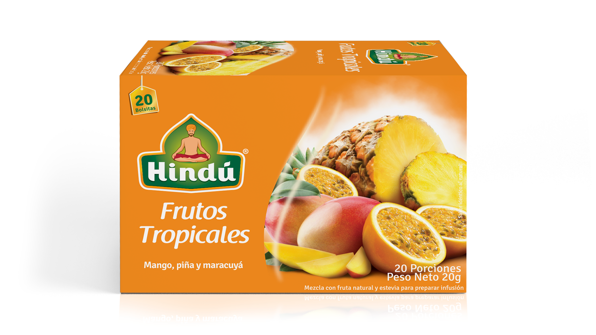 INFUSION HINDU FRUTOS TROPICALES X 20 UNIDADES