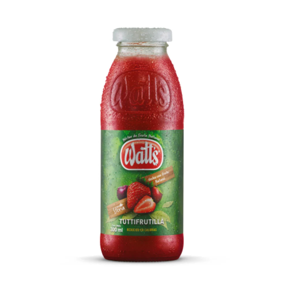 WATTS BOCA ANCHA FRUTILLA  300X24