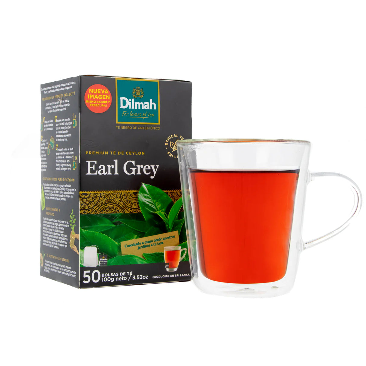 TE EARL GREY 50 UNIDADES DILMAH