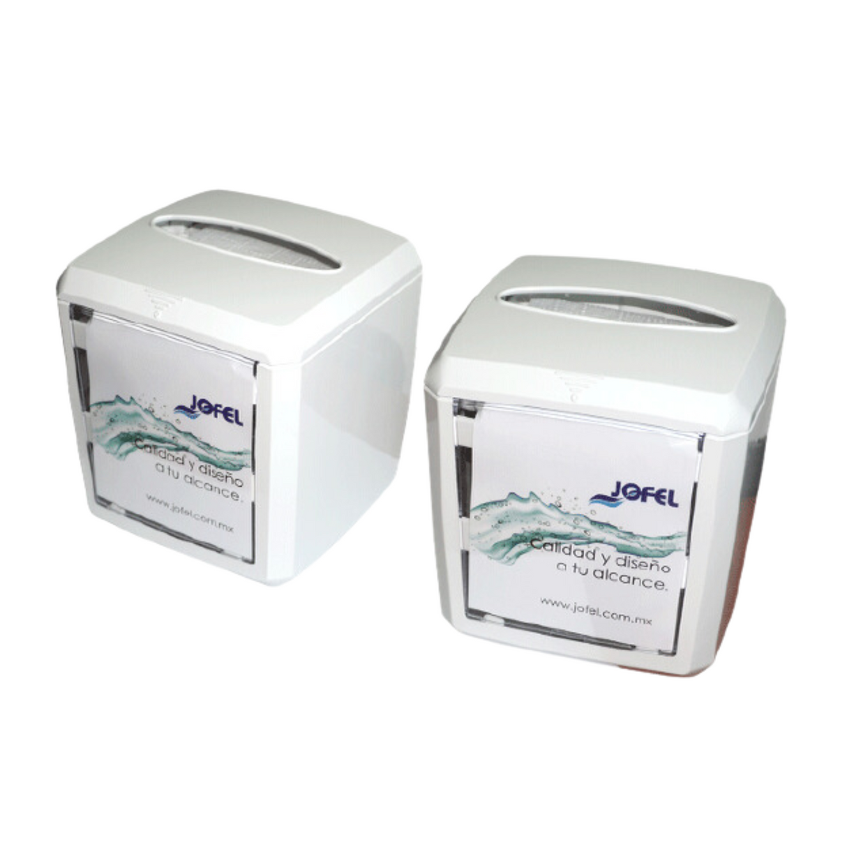 SERVILLETERO CUBO BLANCO