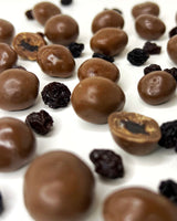 PASAS AL RON CUBIERTAS CON CHOCOLATE
