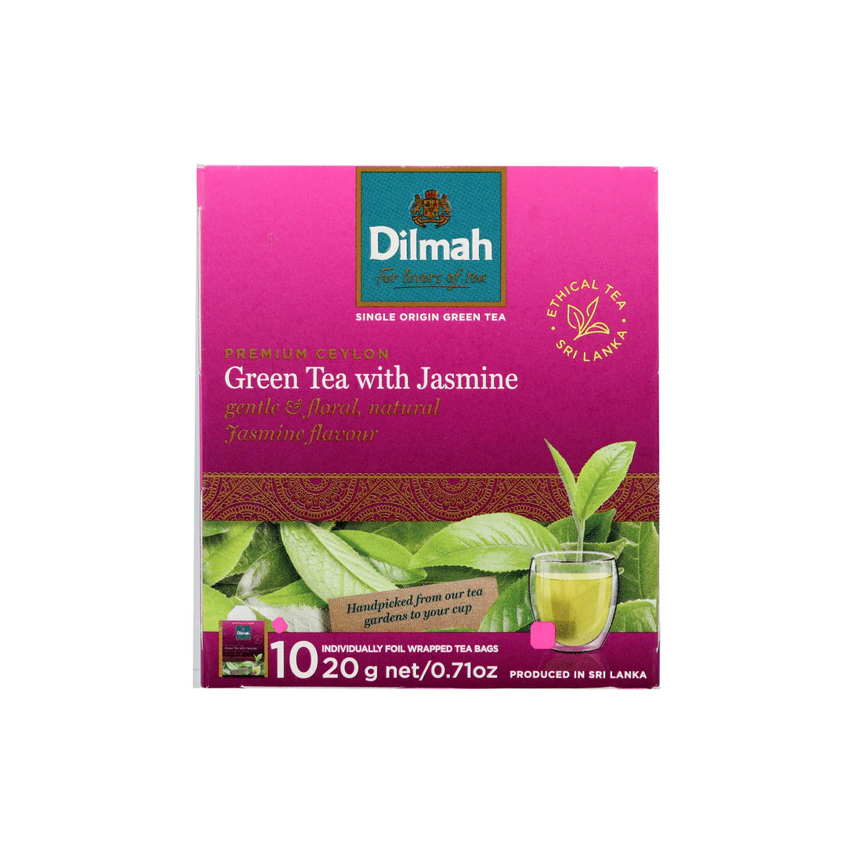 TE VERDE DILMAH JAZMIN 1X10