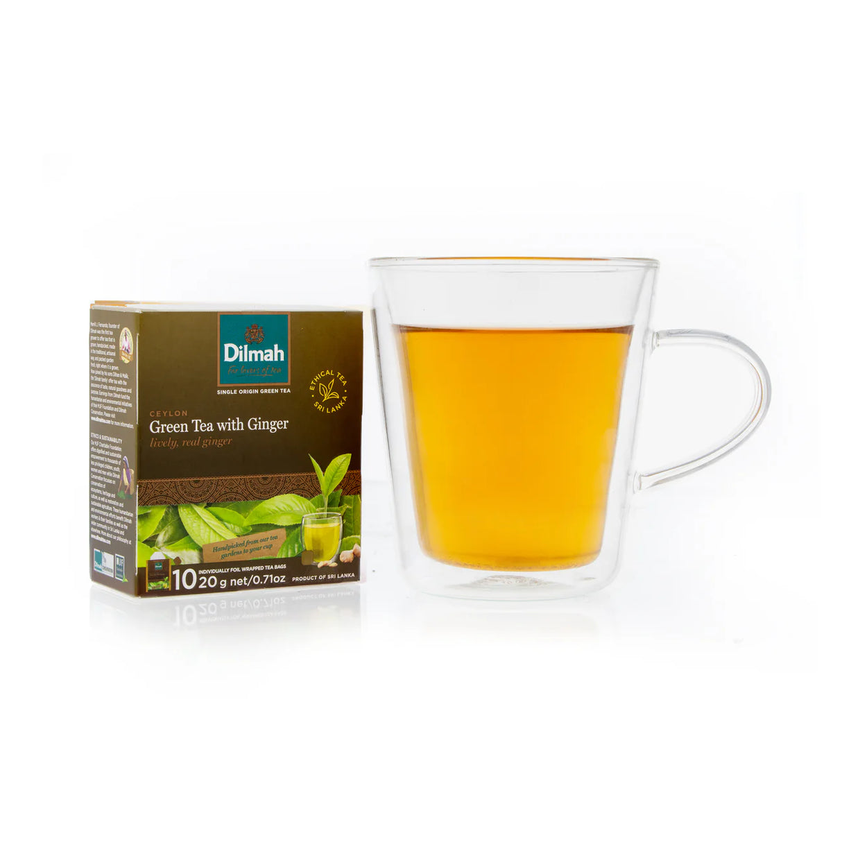TE VERDE DILMAH JENGIBRE CEYLON 1X10