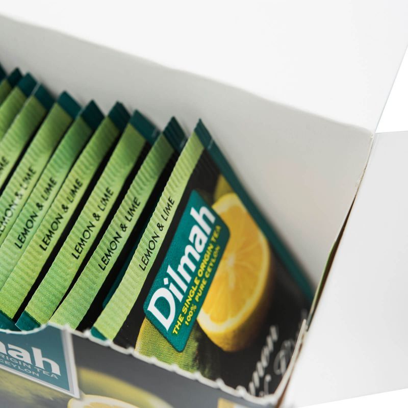 TE NEGRO DILMAH GOURMET  LIMA LIMON  1X25