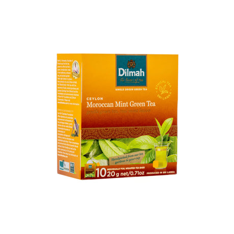 TE VERDE DILMAH GOURMET MENTA 1X10