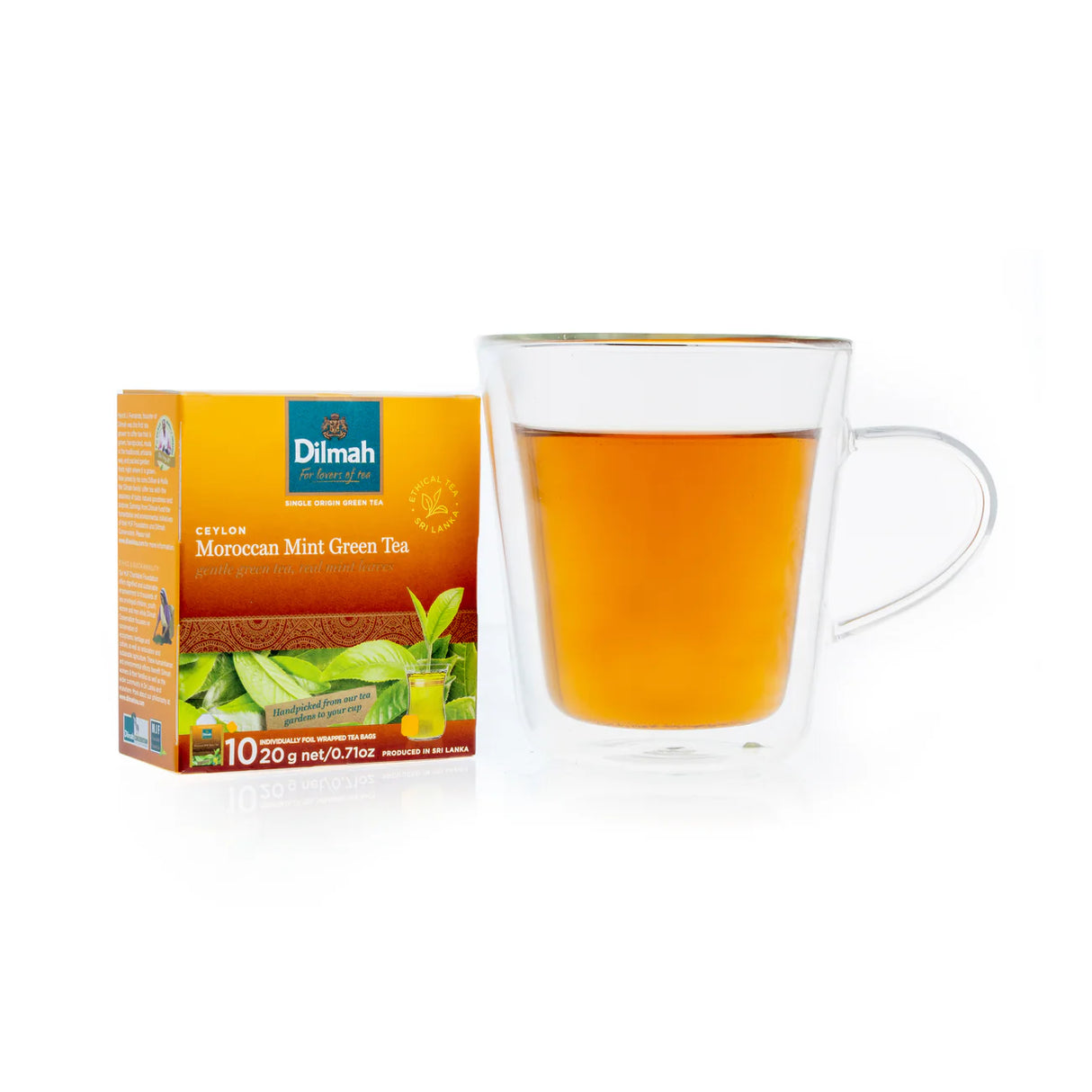 TE VERDE DILMAH GOURMET MENTA 1X10