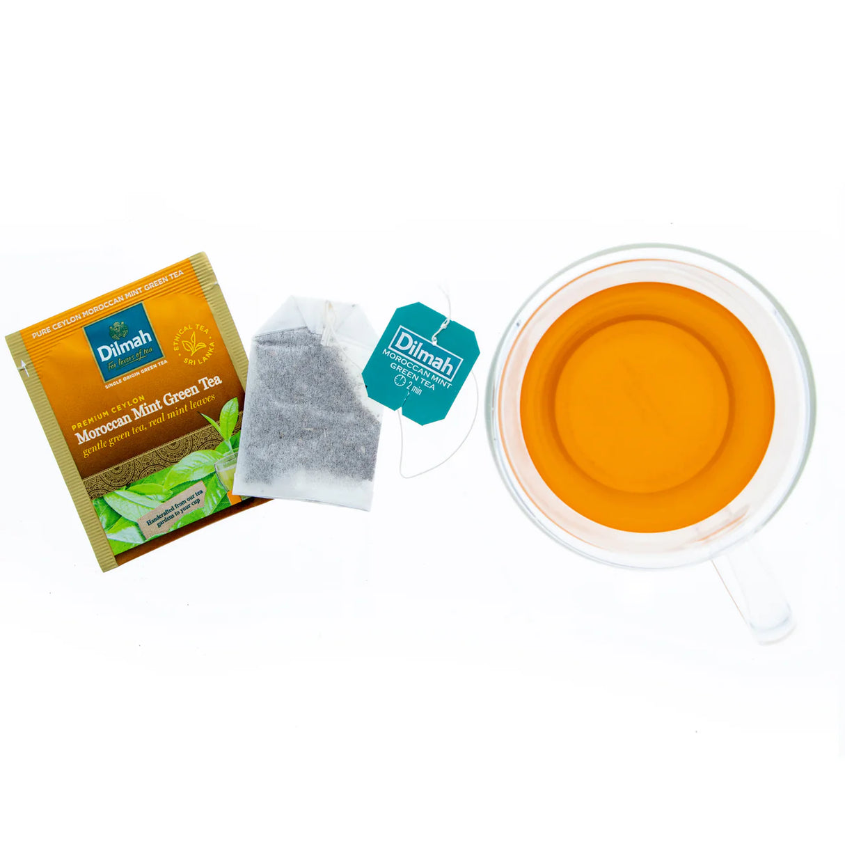 TE VERDE DILMAH GOURMET MENTA 1X10