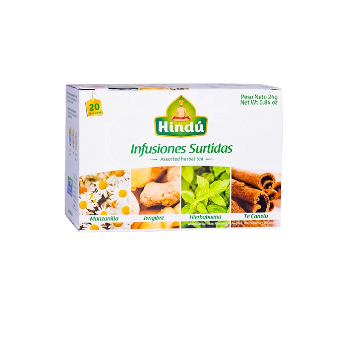 INFUSION HINDU SURTIDO X 20 UNIDADES