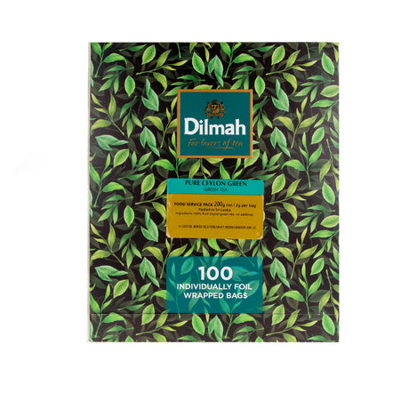 TE VERDE DILMAH GOURMET PURE GREEN TEA 1X100
